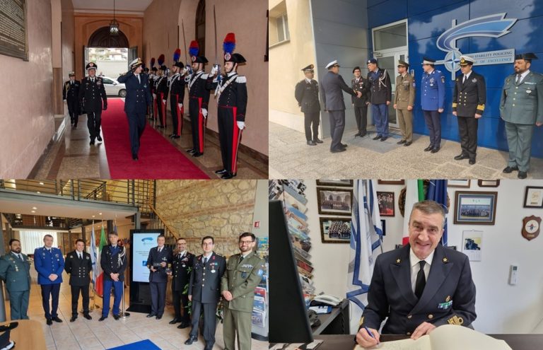 Visit of Vice Admiral Dario Giacomin, Italian Military Representative ...