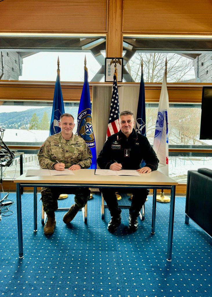 Renewal of the cooperation agreement with the NATO School Oberammergau ...